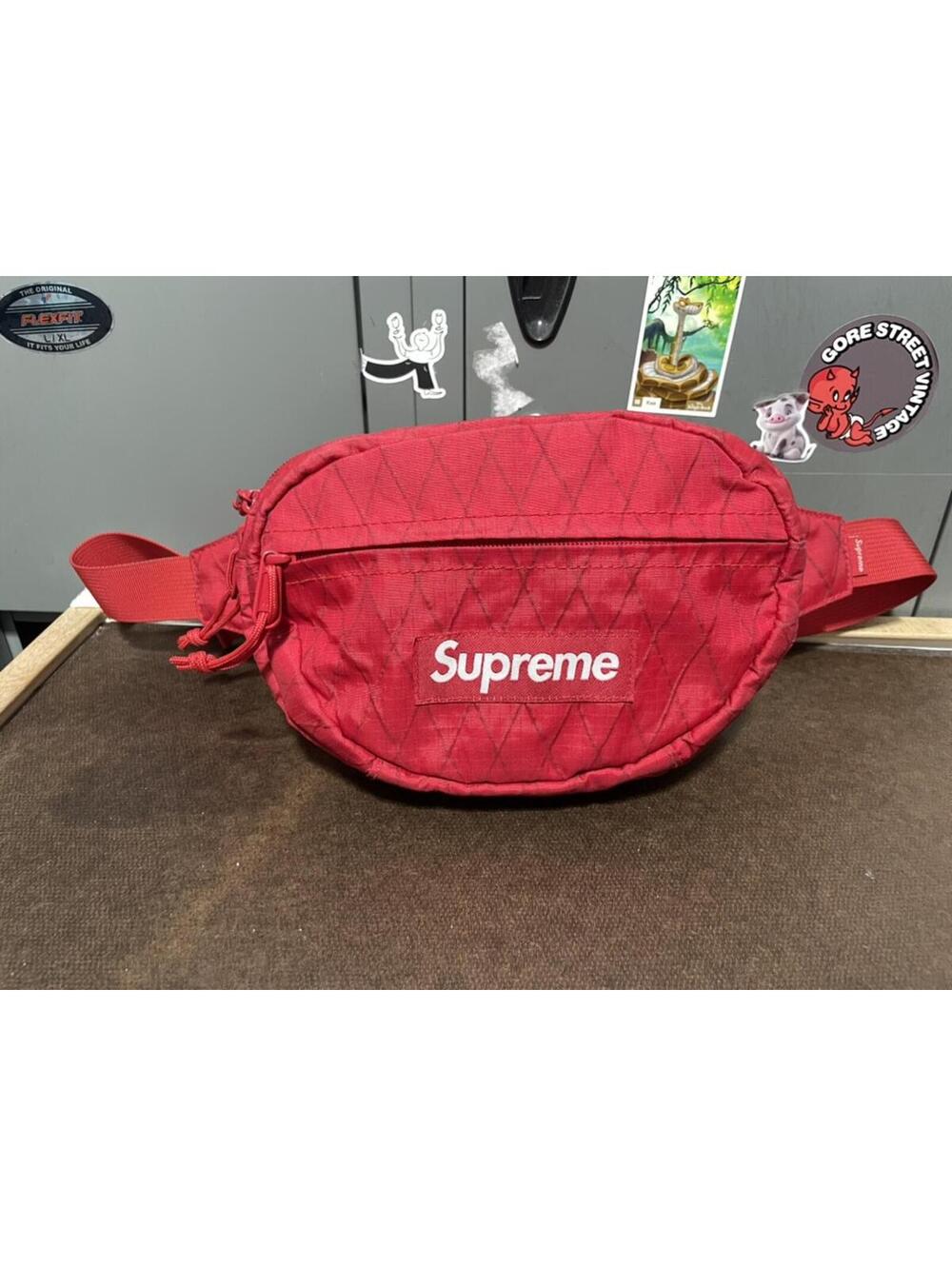 Supreme fanny pack crossbody bag fw18 x-pac fabric